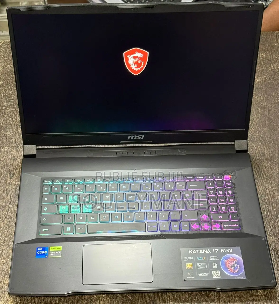 Ordinateur Portable MSI Katana 17 32GB Intel Core I7 SSD 1T