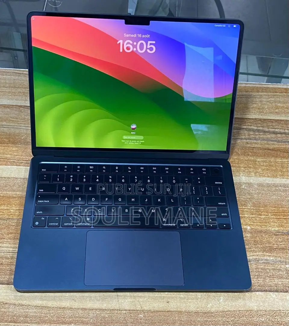 Ordinateur Portable Apple MacBook Air 2022 M2 8GB Apple M2 SSD 256GB