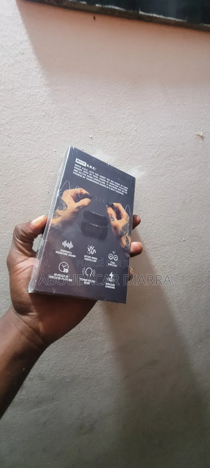 Écouteur Marshall Motif Anc Ou Motif Ii Anc.