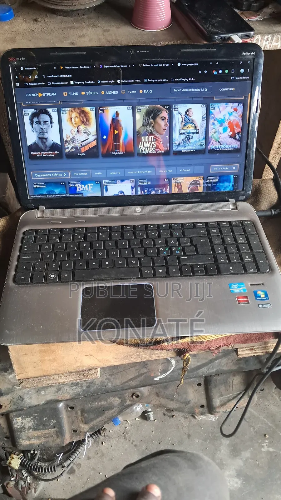 New Ordinateur Portable HP Pavilion Dv6 8GB Intel Core I5 SSD 256GB