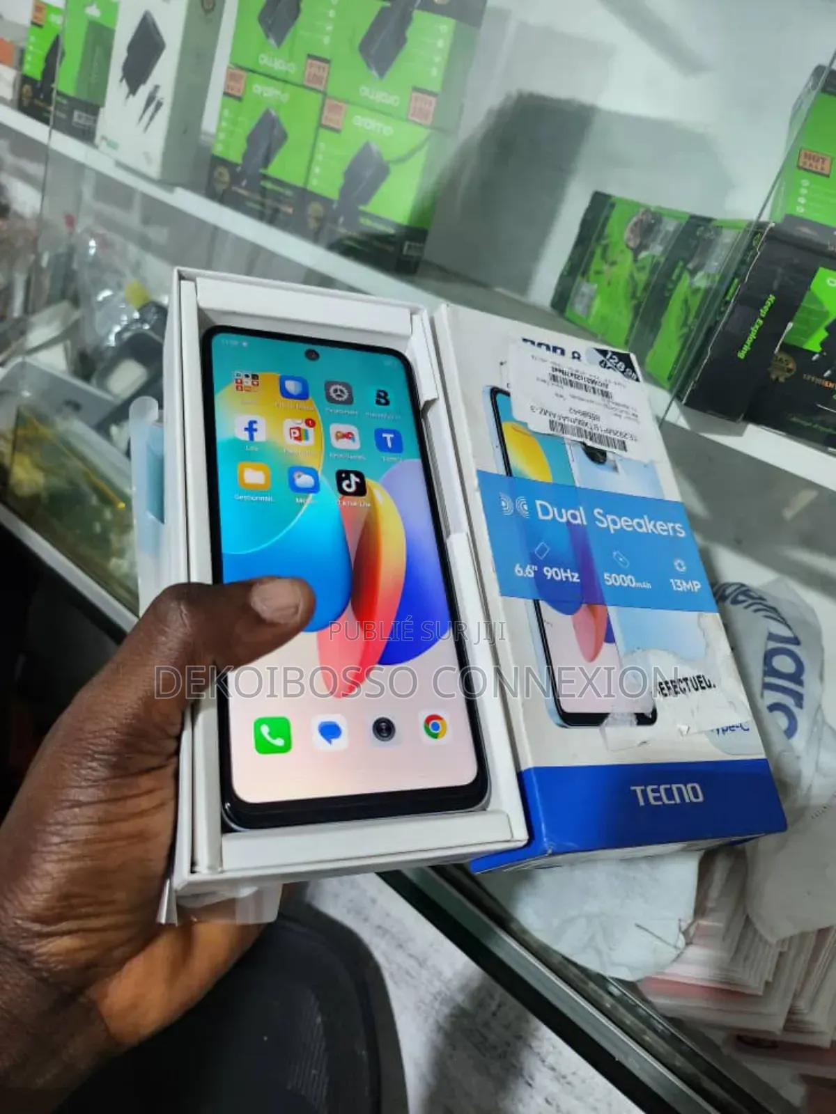 New Tecno Pop 8 128 GB Blanc