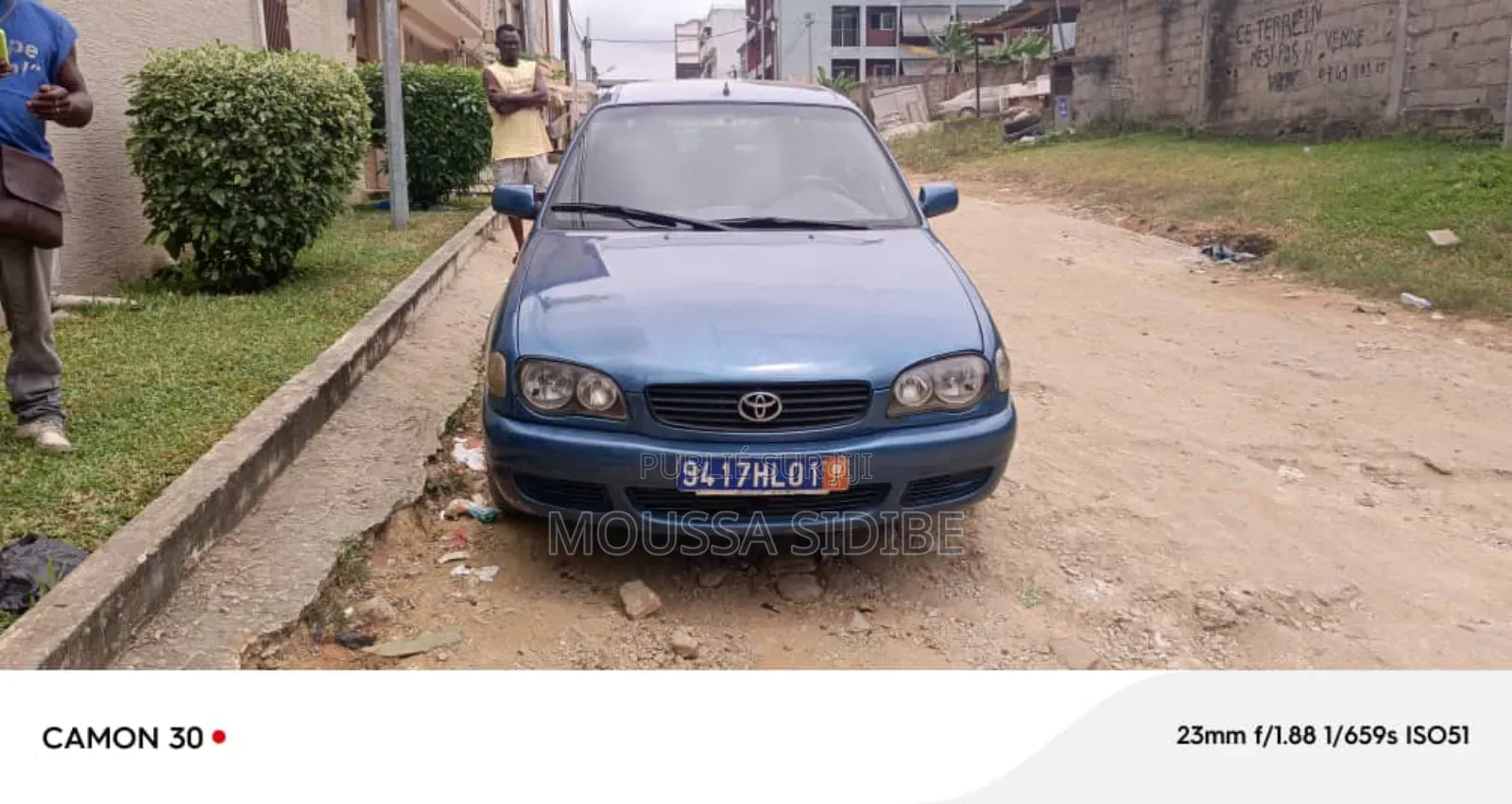 Toyota Corolla 2001 Bleu