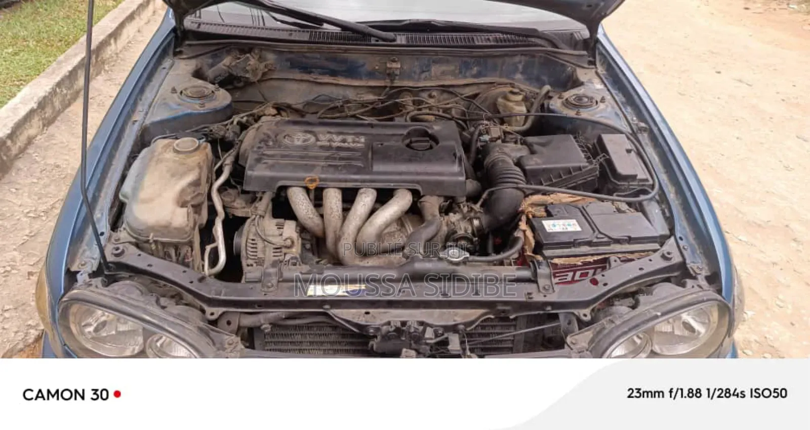 Toyota Corolla 2001 Bleu