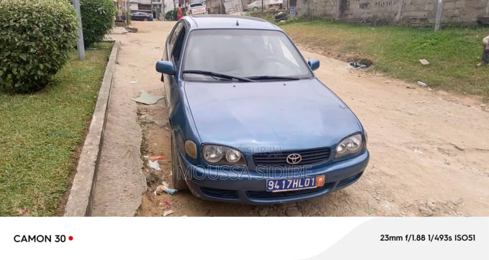 Toyota Corolla 2001 Bleu