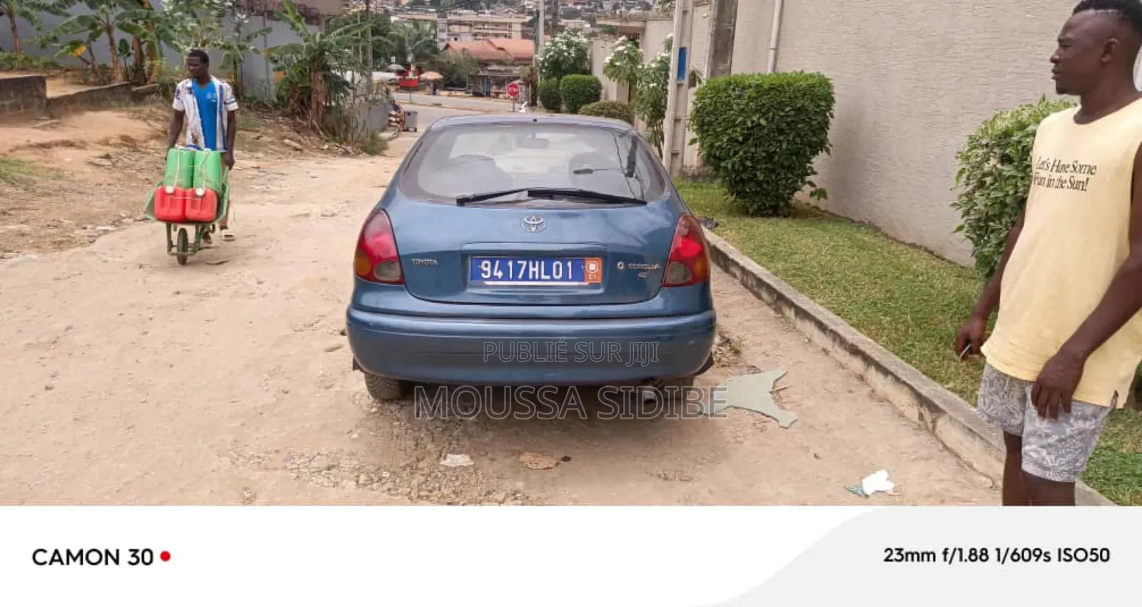 Toyota Corolla 2001 Bleu