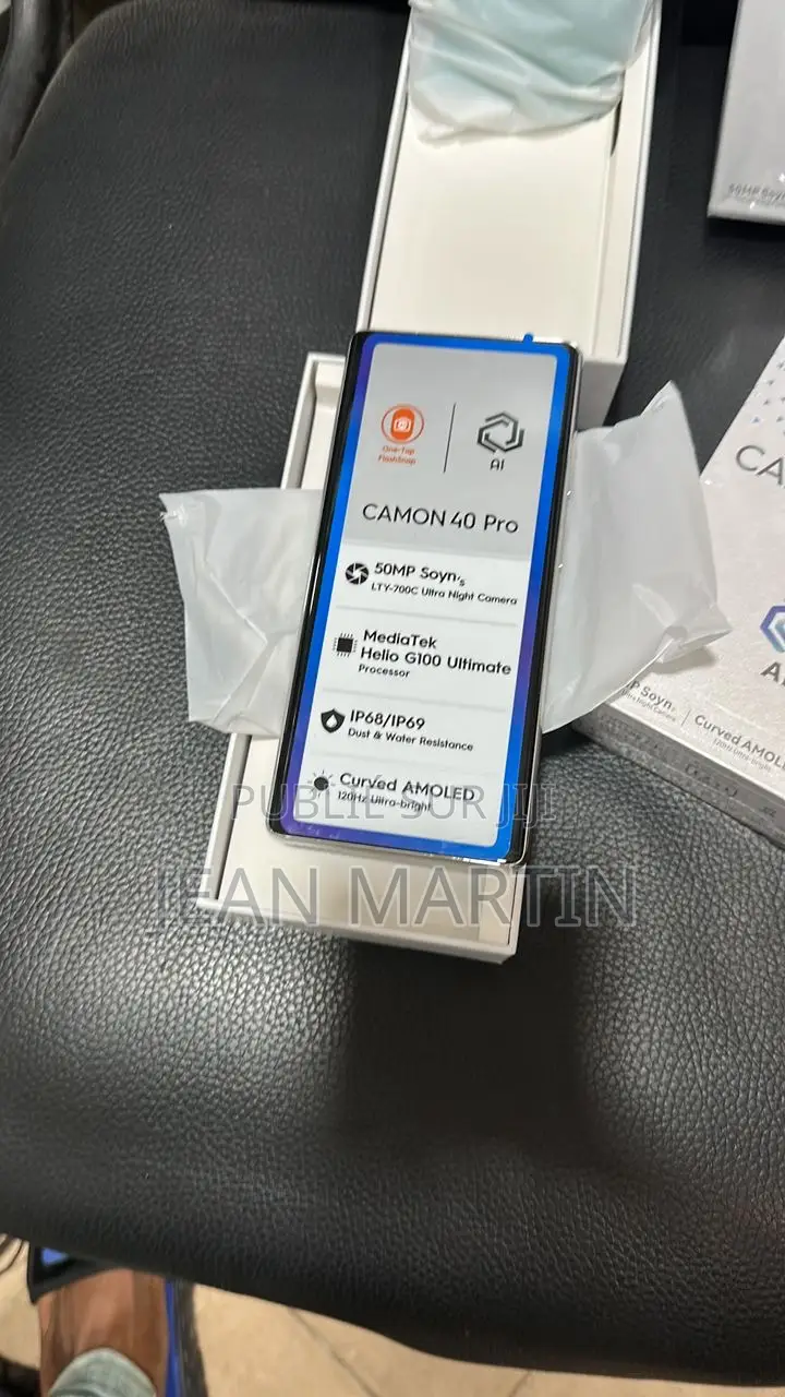 New Tecno Camon 40 Pro 256 GB Blue