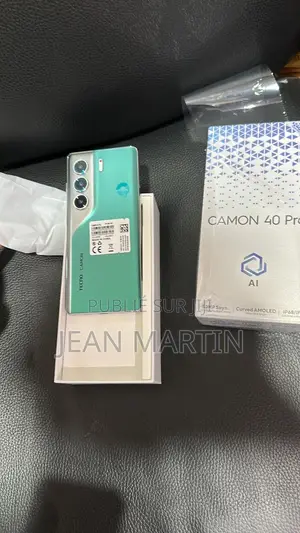 New Tecno Camon 40 Pro 256 GB Blue