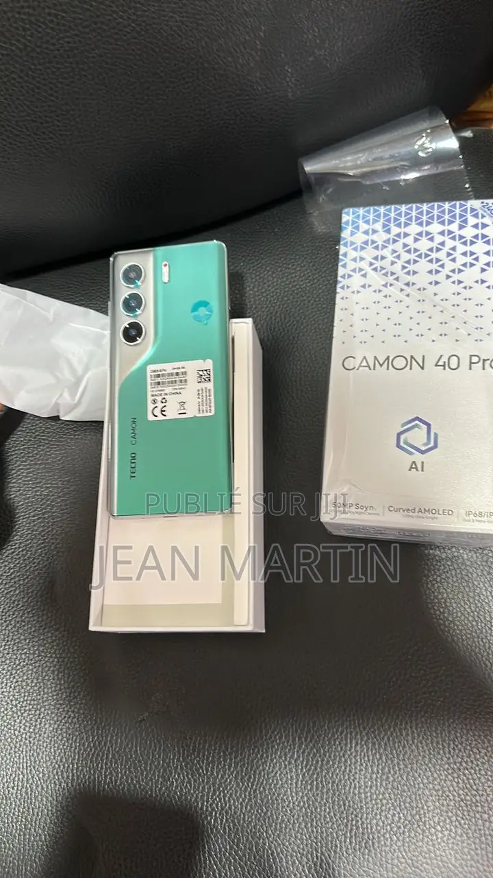 New Tecno Camon 40 Pro 256 GB Blue