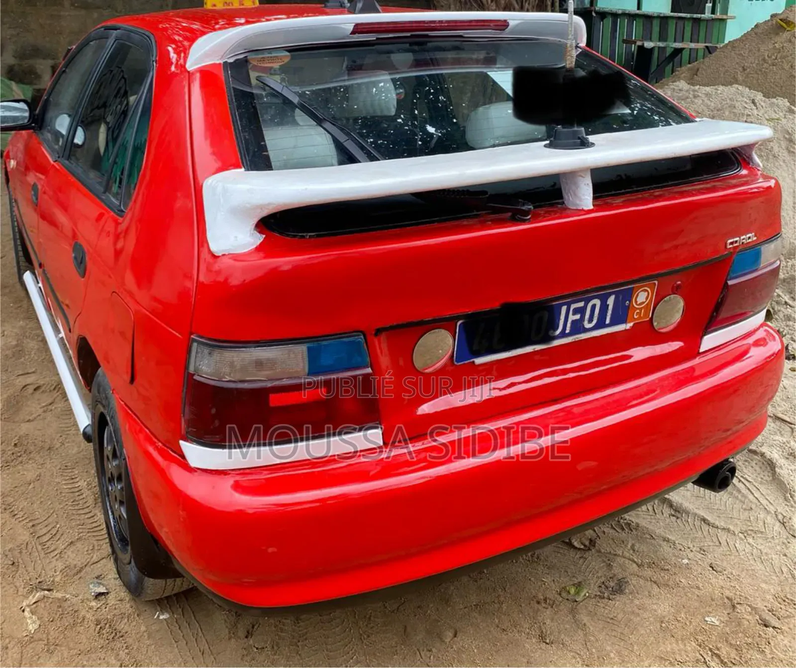 Toyota Corolla 2003 Rouge