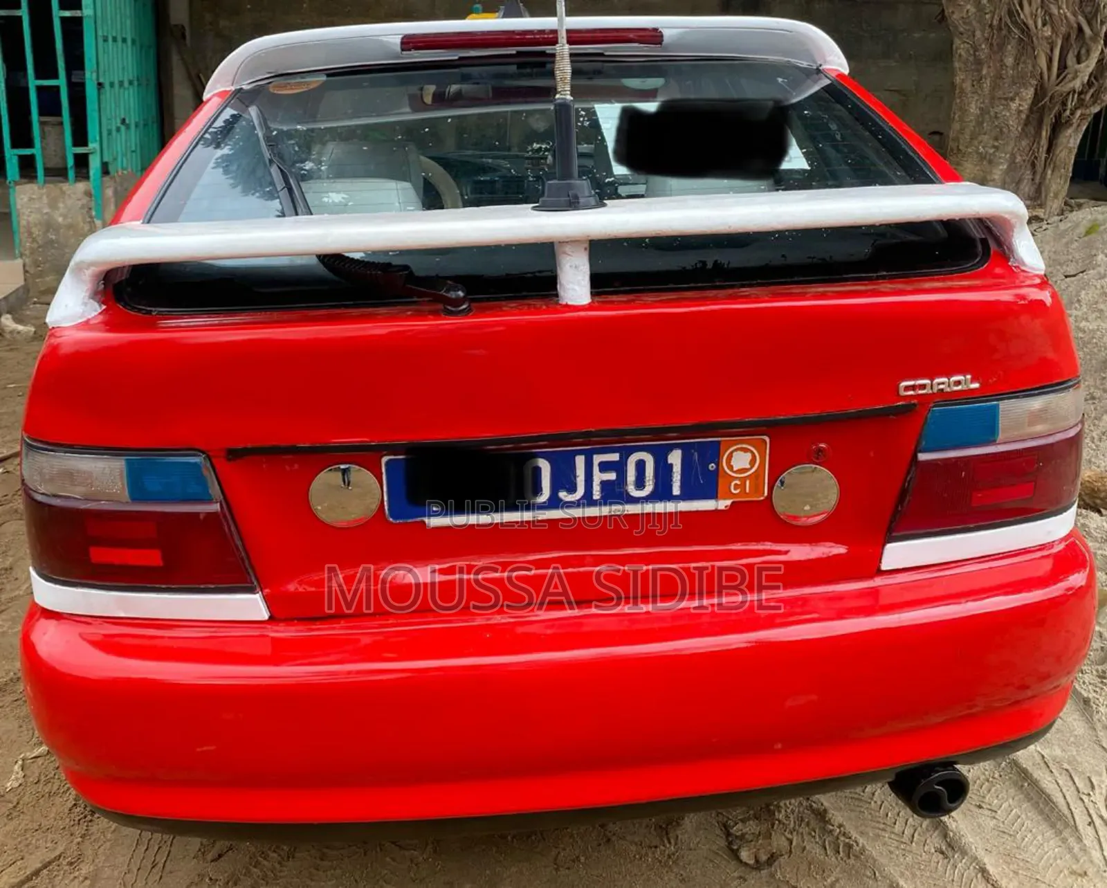 Toyota Corolla 2003 Rouge