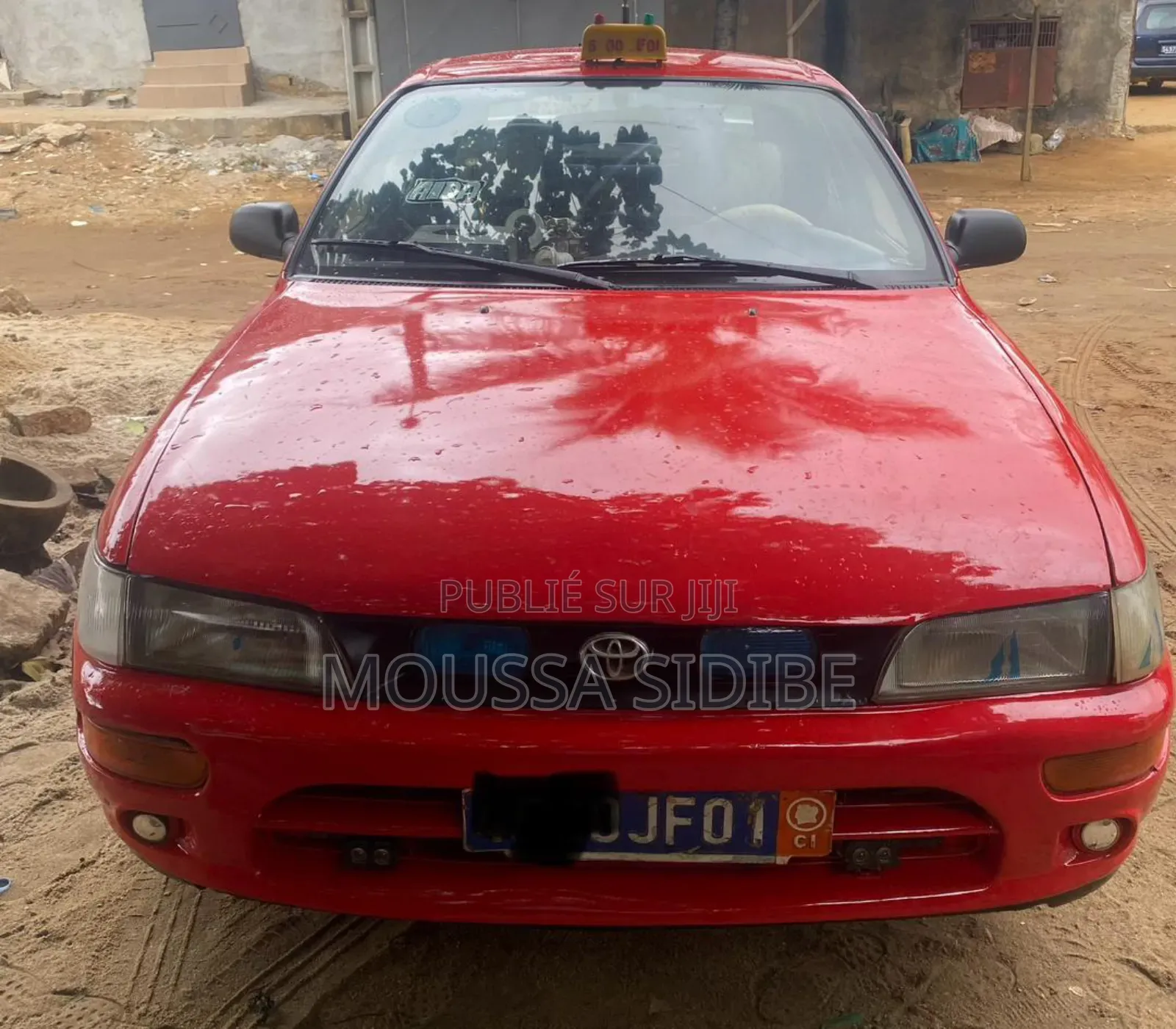 Toyota Corolla 2003 Rouge