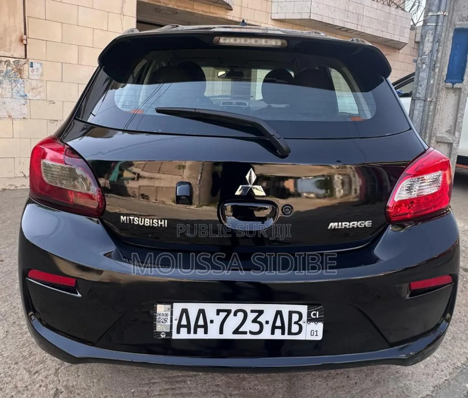 Mitsubishi Mirage 2019 Noir