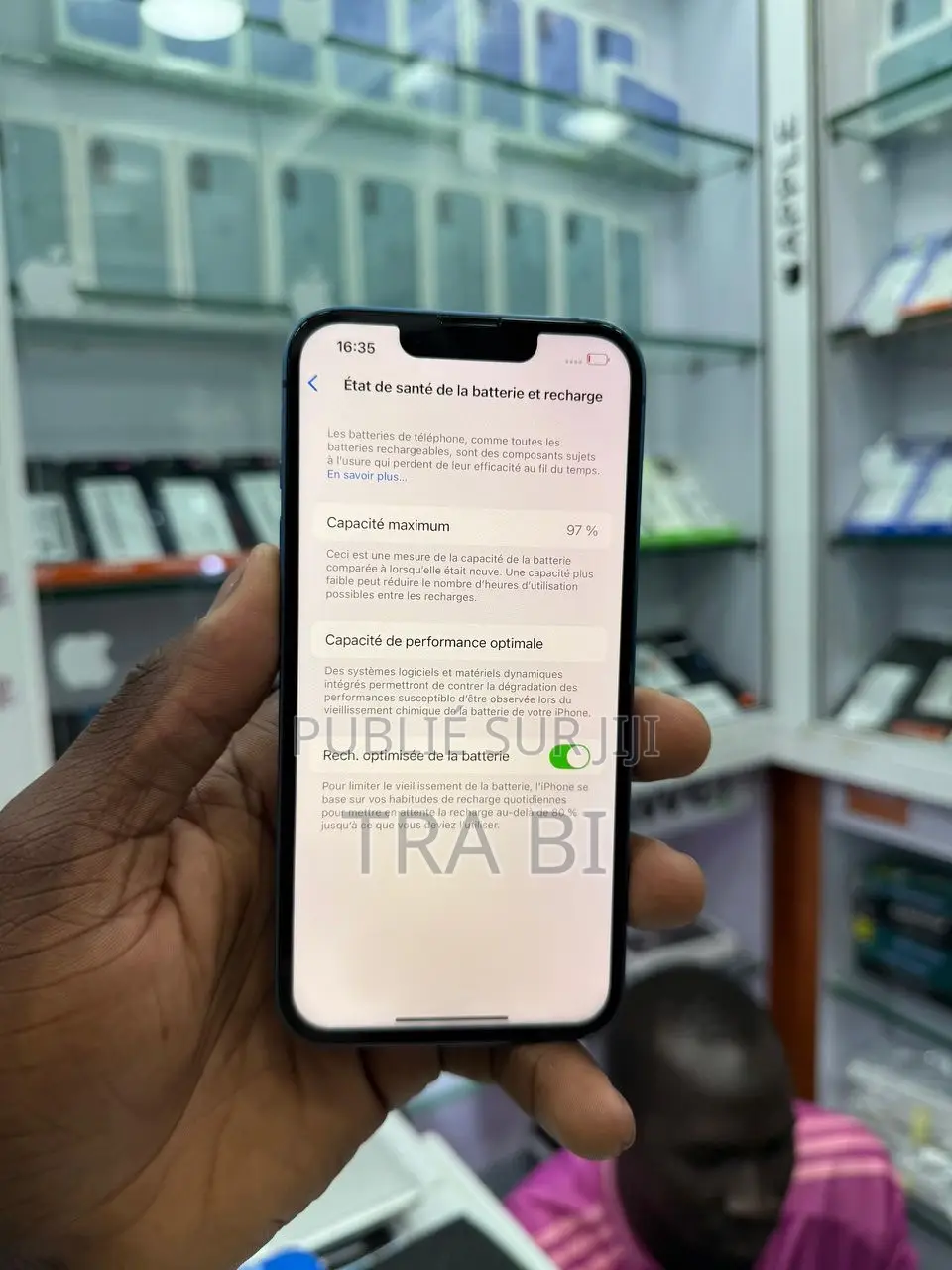 Pomme iPhone 13 128 GB Bleu