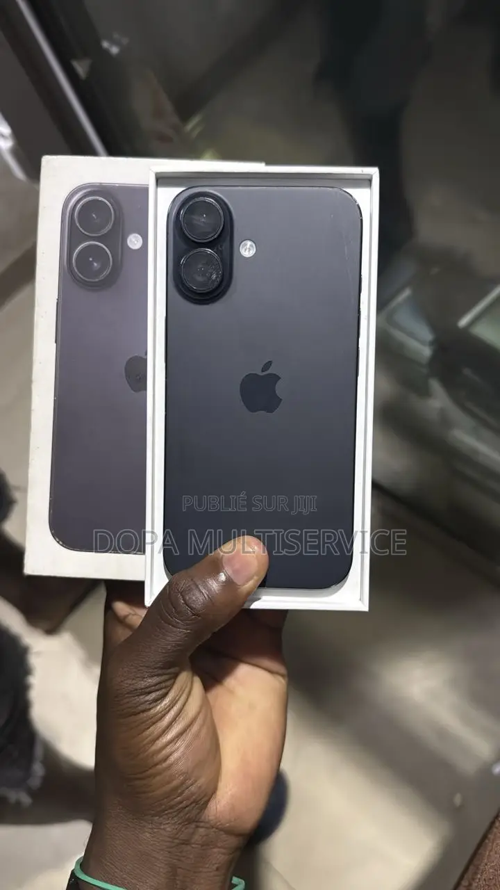 Pomme iPhone 16 128 GB Noir
