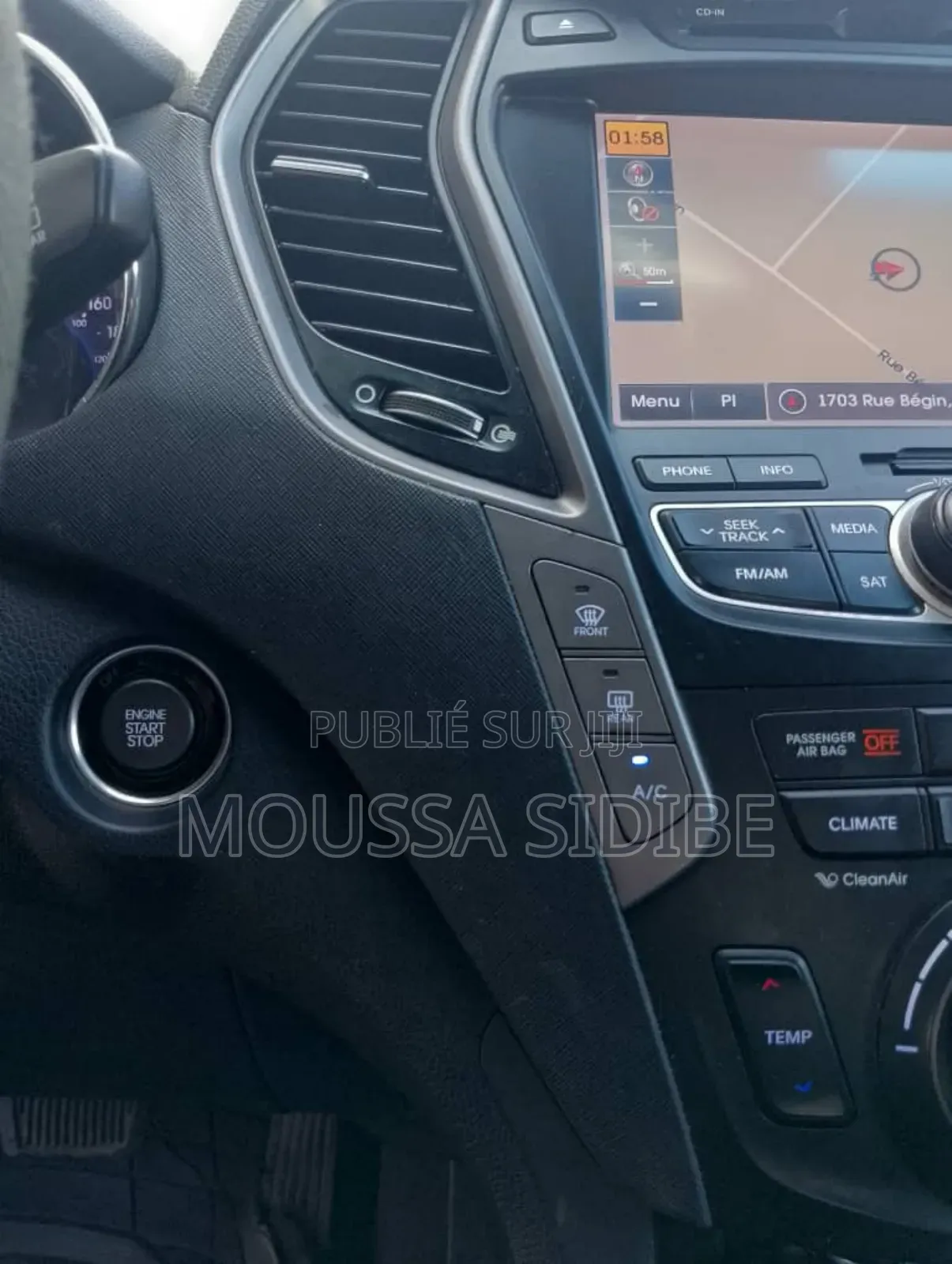 Hyundai Santa Fe 2016 Blanc