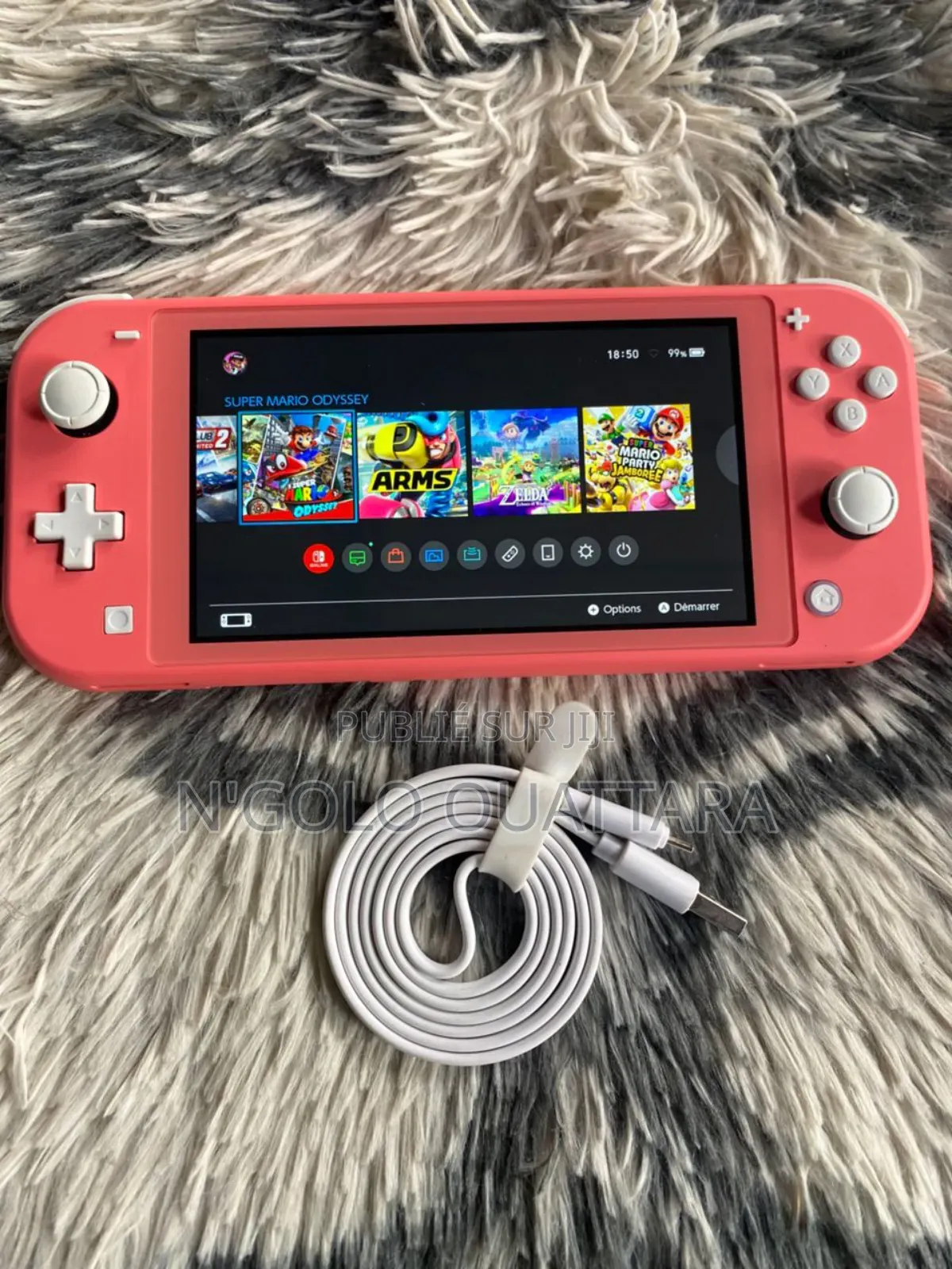 Nintendo Switch Lite Cracker + Jeux