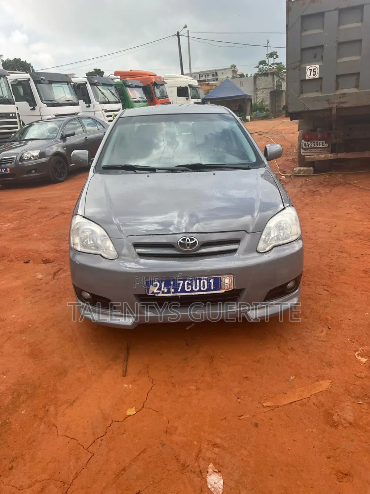 Toyota Corolla Verso 2002 Gris