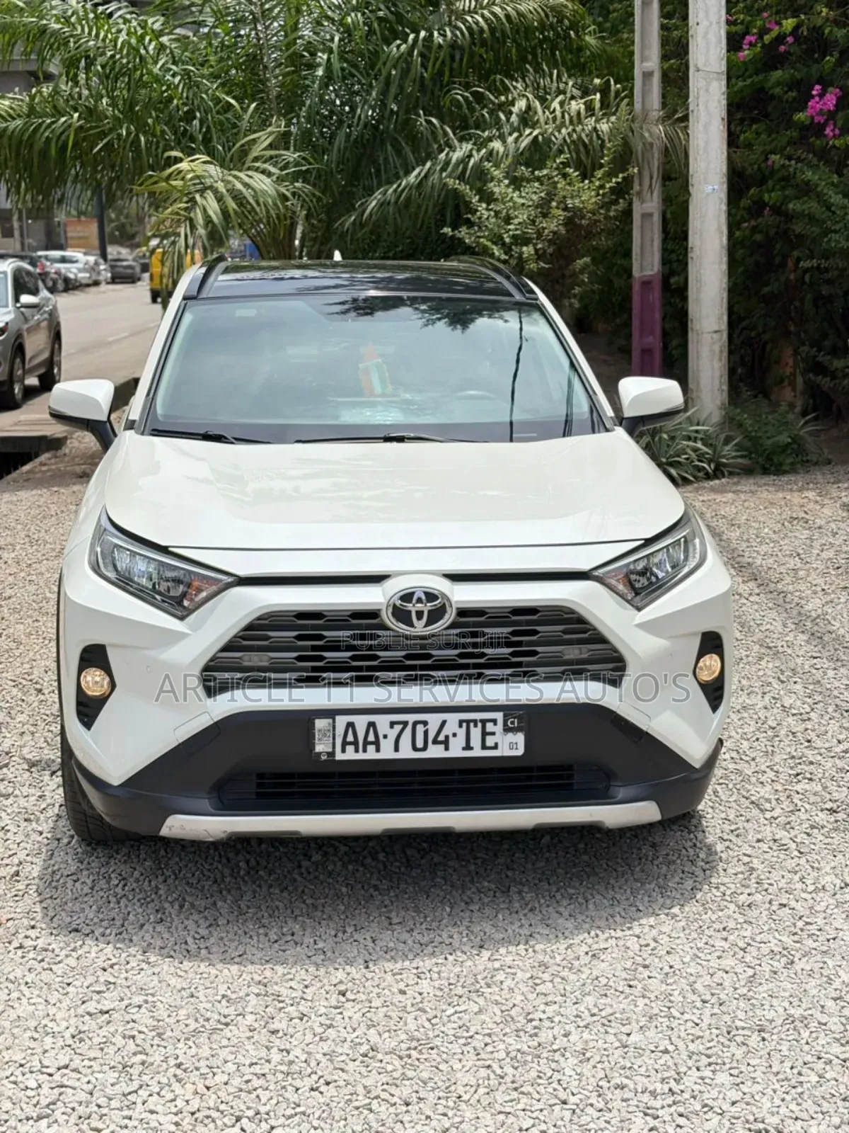 Toyota RAV4 XLE AWD 2020 Blanc