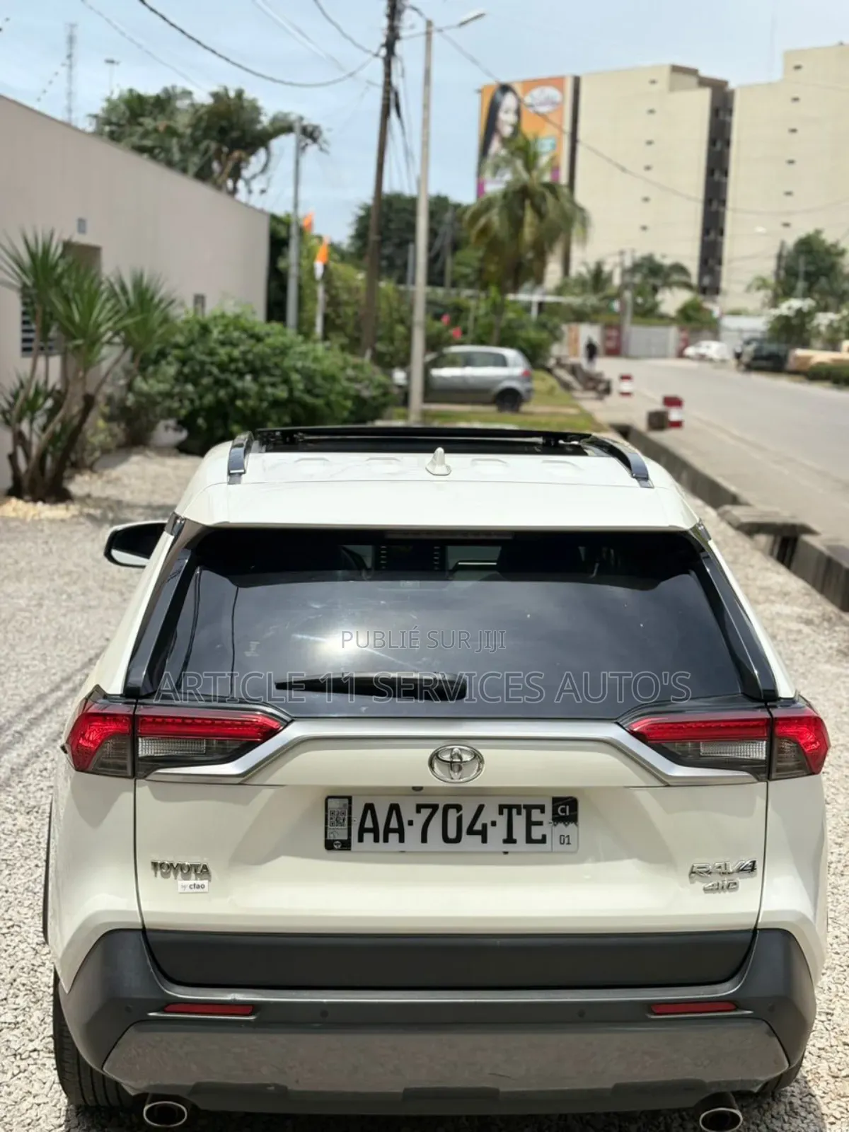 Toyota RAV4 XLE AWD 2020 Blanc