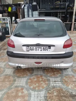 PEUGEOT 206 2002 Argenté