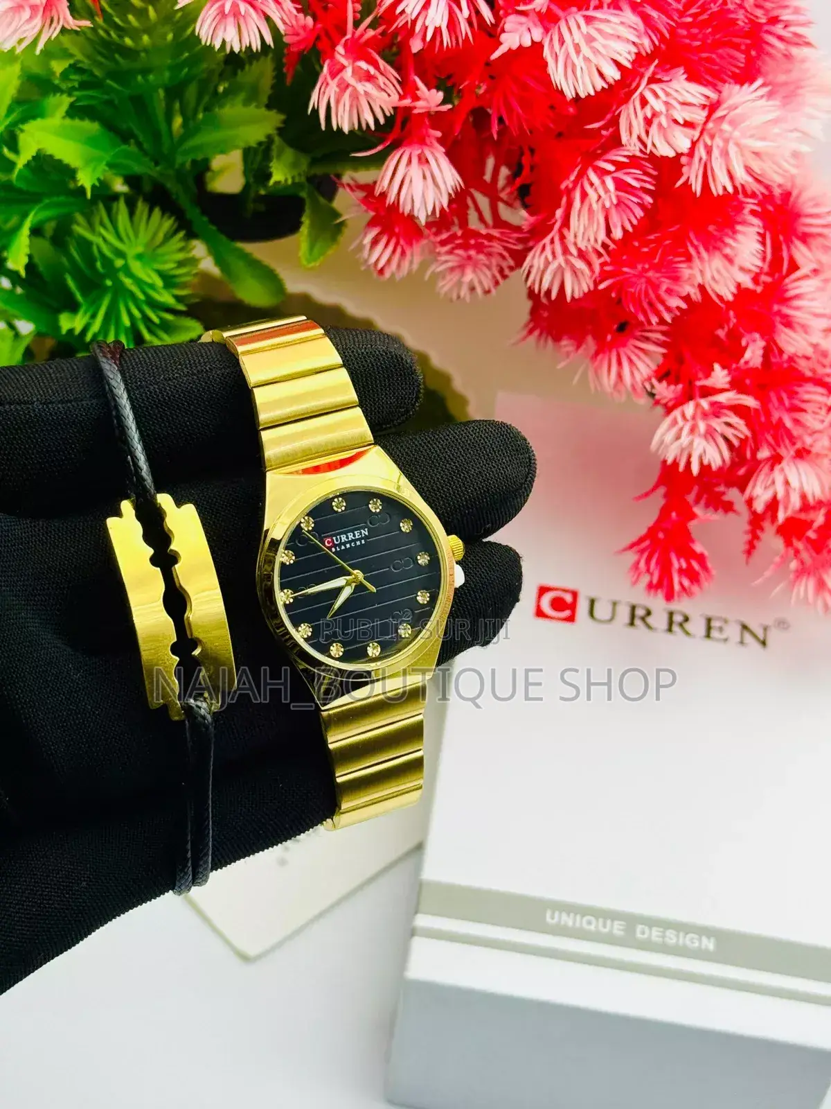 Montre Curren Et Bracelet