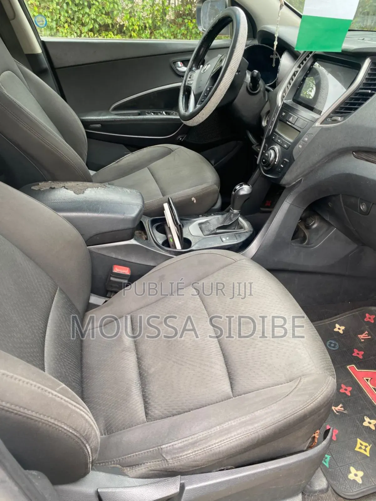 Hyundai Santa Fe Limited 4dr SUV (3.3L 6cyl 6A) 2015 Blanc