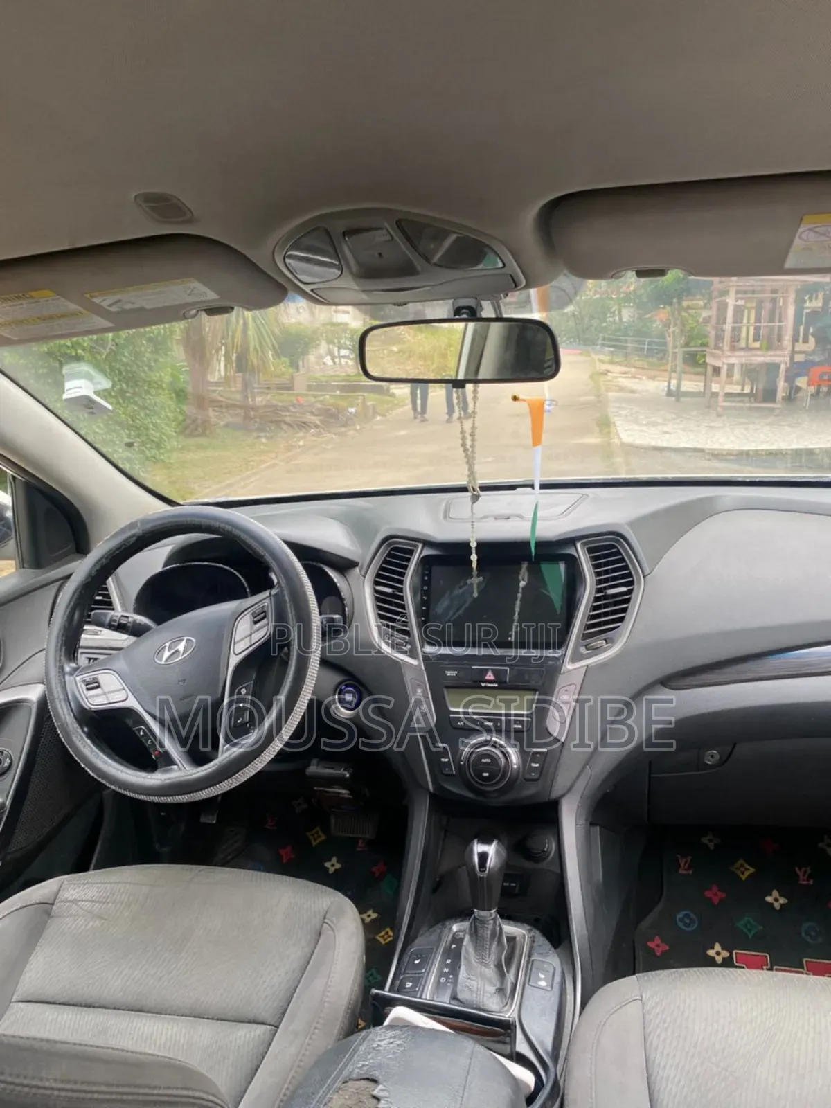 Hyundai Santa Fe Limited 4dr SUV (3.3L 6cyl 6A) 2015 Blanc