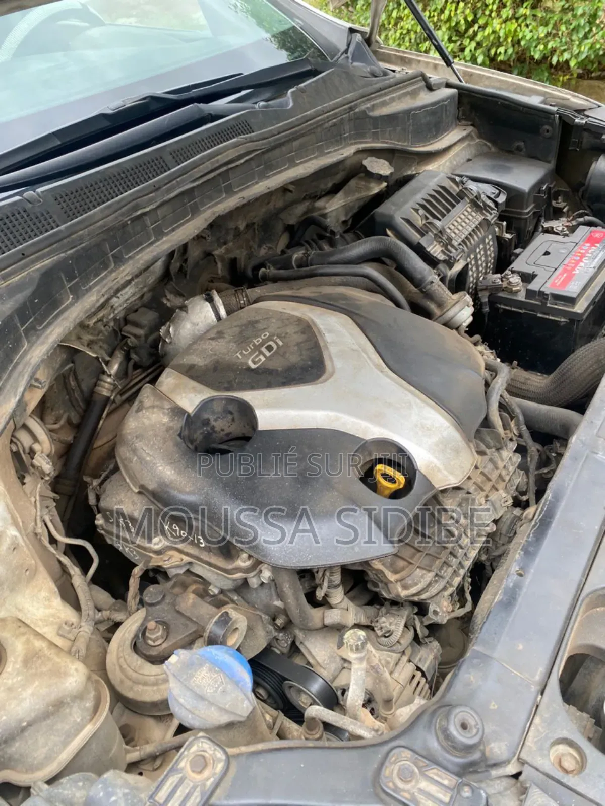 Hyundai Santa Fe Limited 4dr SUV (3.3L 6cyl 6A) 2015 Blanc