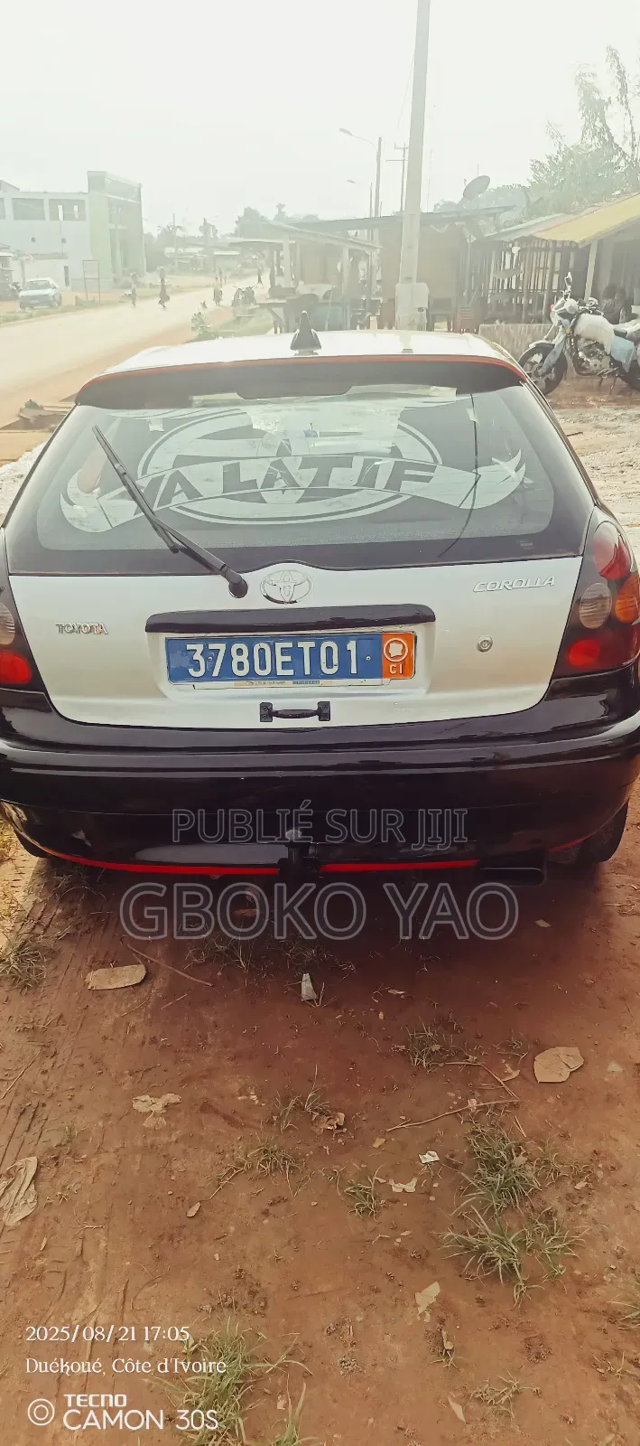 Toyota Corolla 1.5 Break 2002 Noir Mat