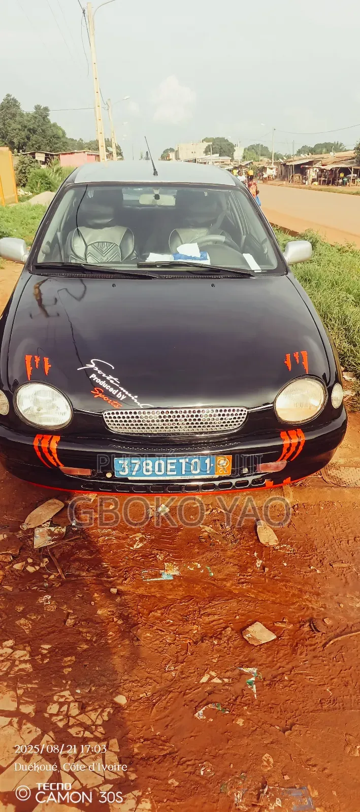 Toyota Corolla 1.5 Break 2002 Noir Mat