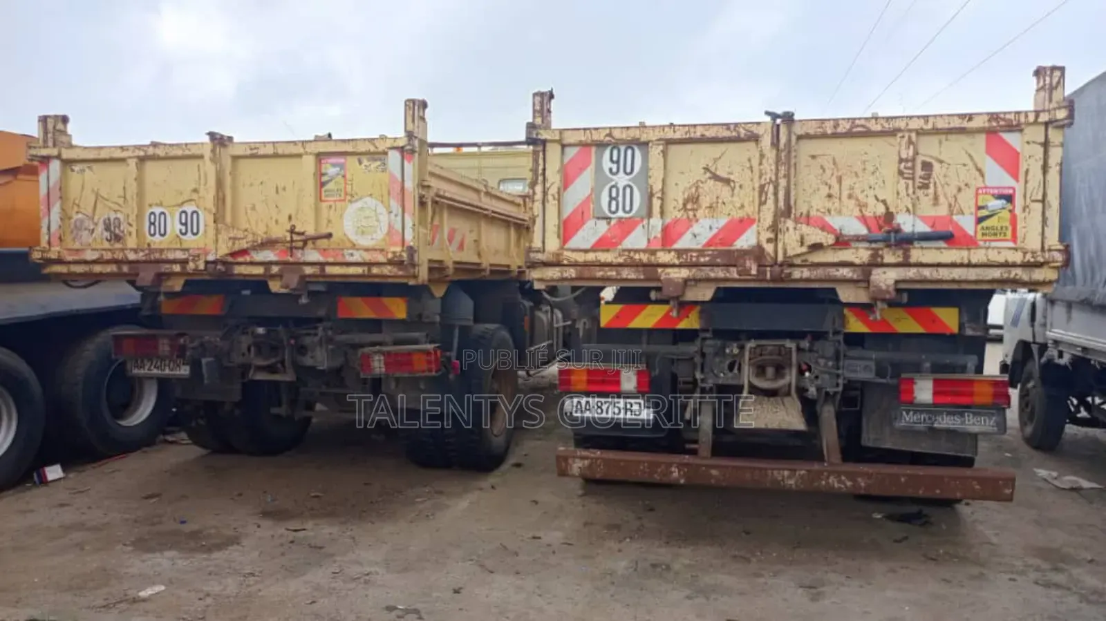 2bennes 6 Roues Mercedes