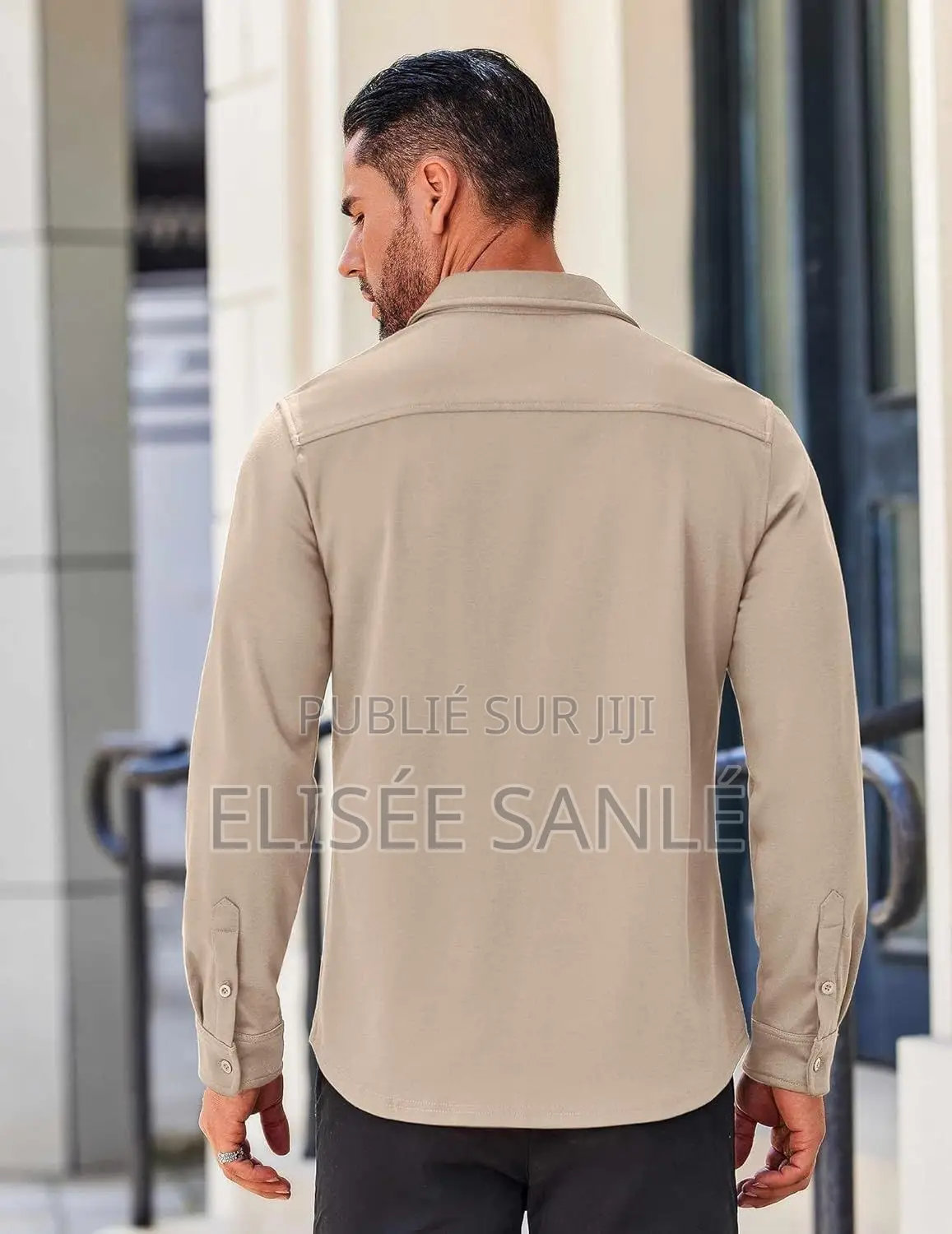 Chemise De Luxe Manches Longues Pour Homme