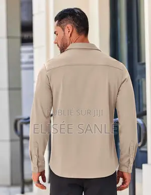 Chemise De Luxe Manches Longues Pour Homme