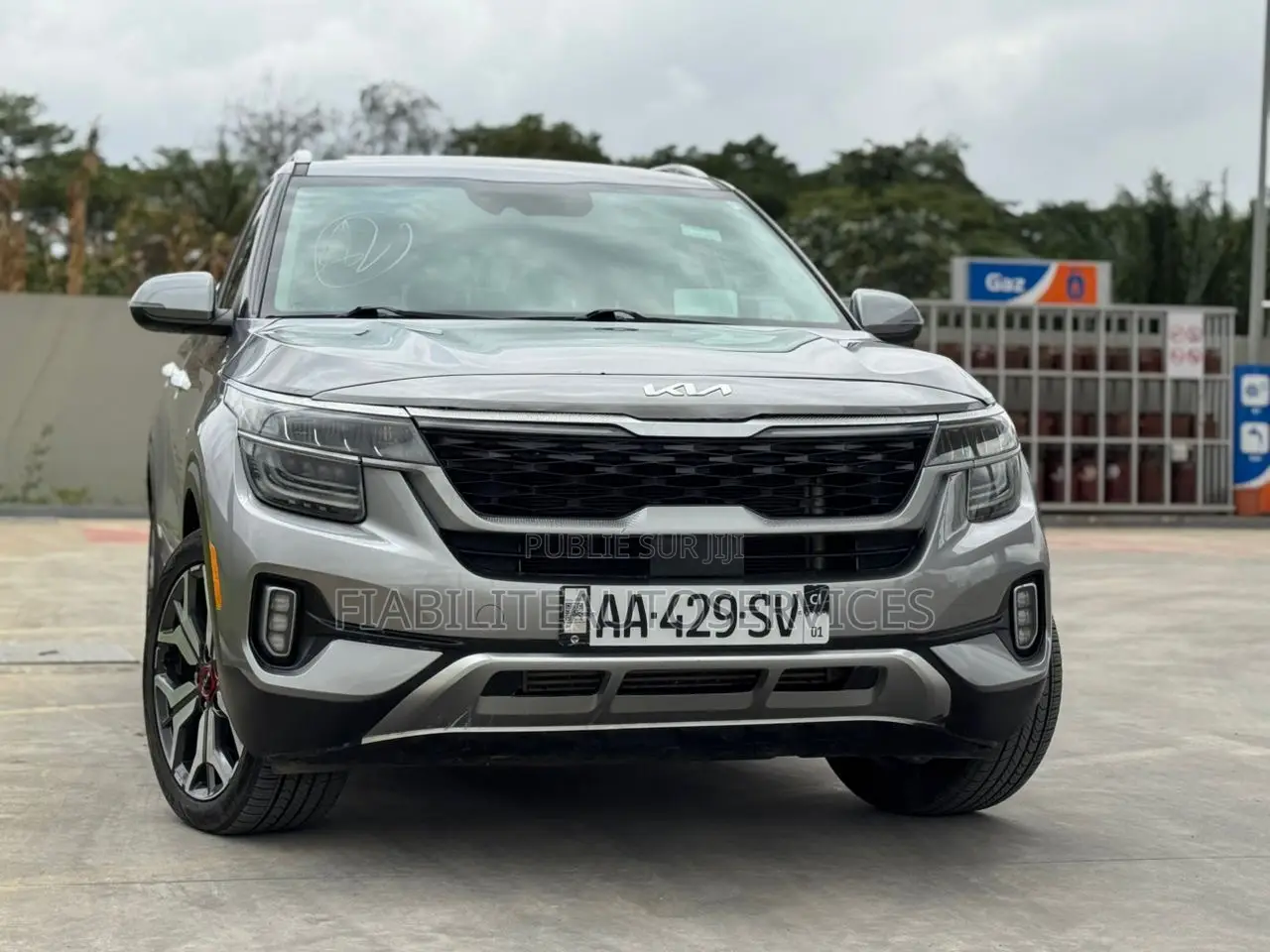 Kia Seltos 1.6 T-GDI 2021 Gris