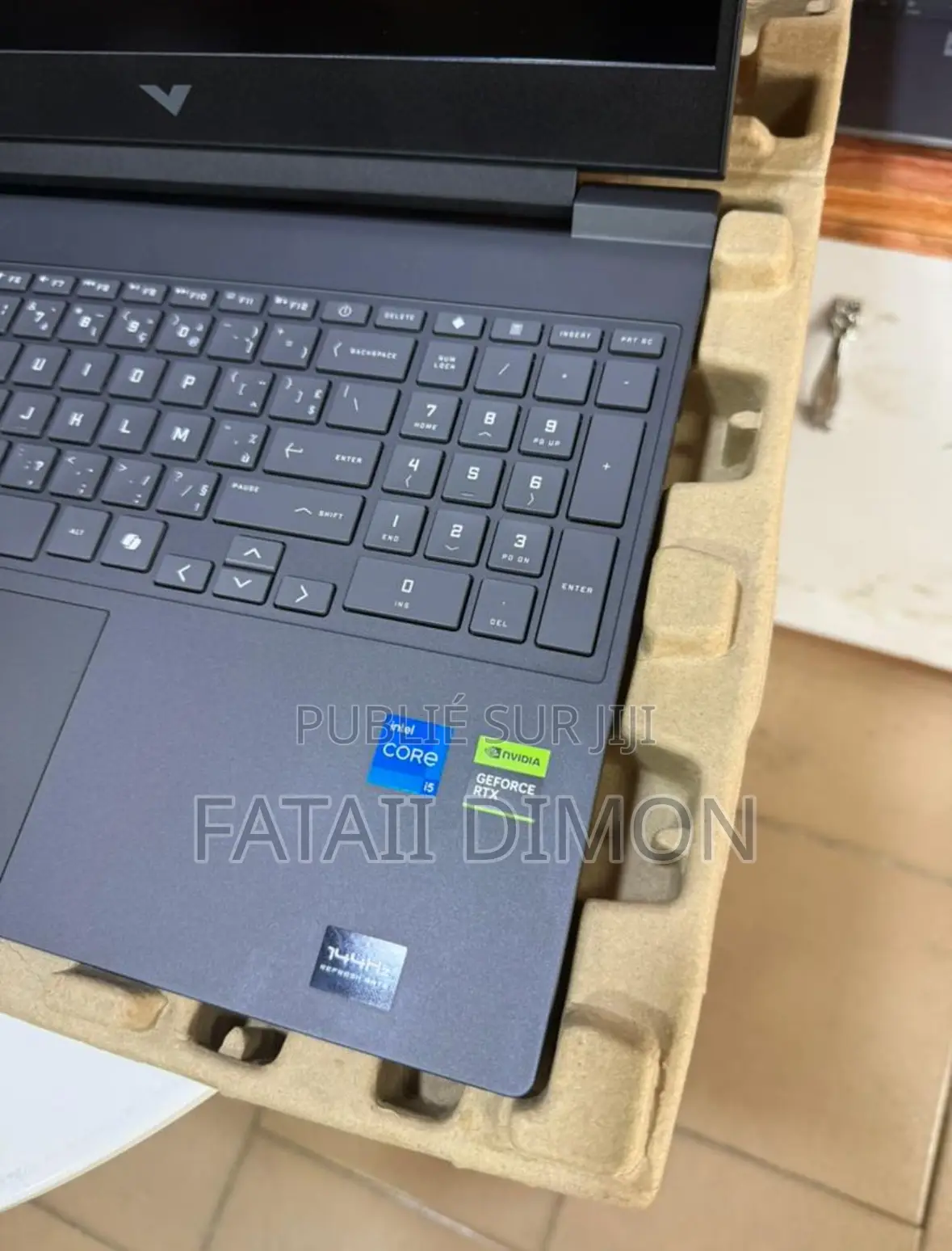 New Ordinateur Portable HP Victus 15 16GB Intel Core I5 SSD 512GB