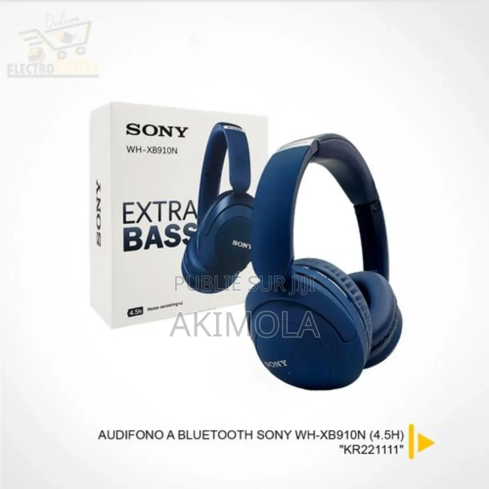 Sony Casque Audio Wh-Xb910n