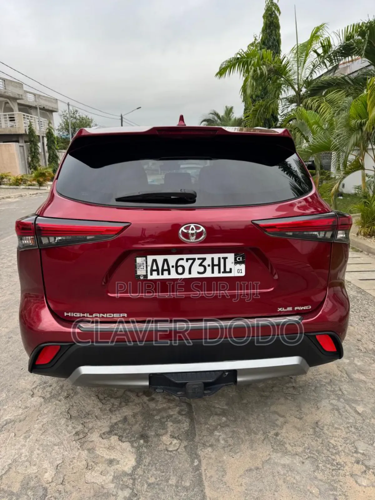 Toyota Highlander 2021 Rouge
