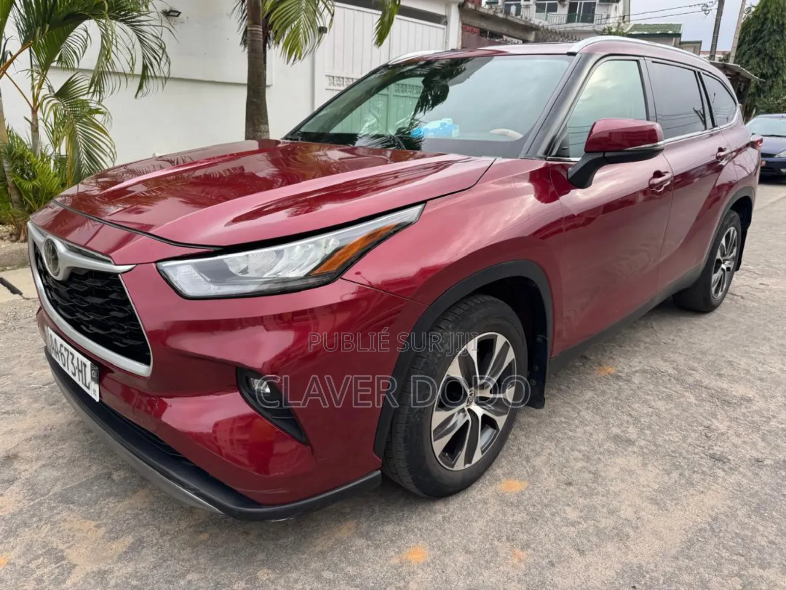 Toyota Highlander 2021 Rouge