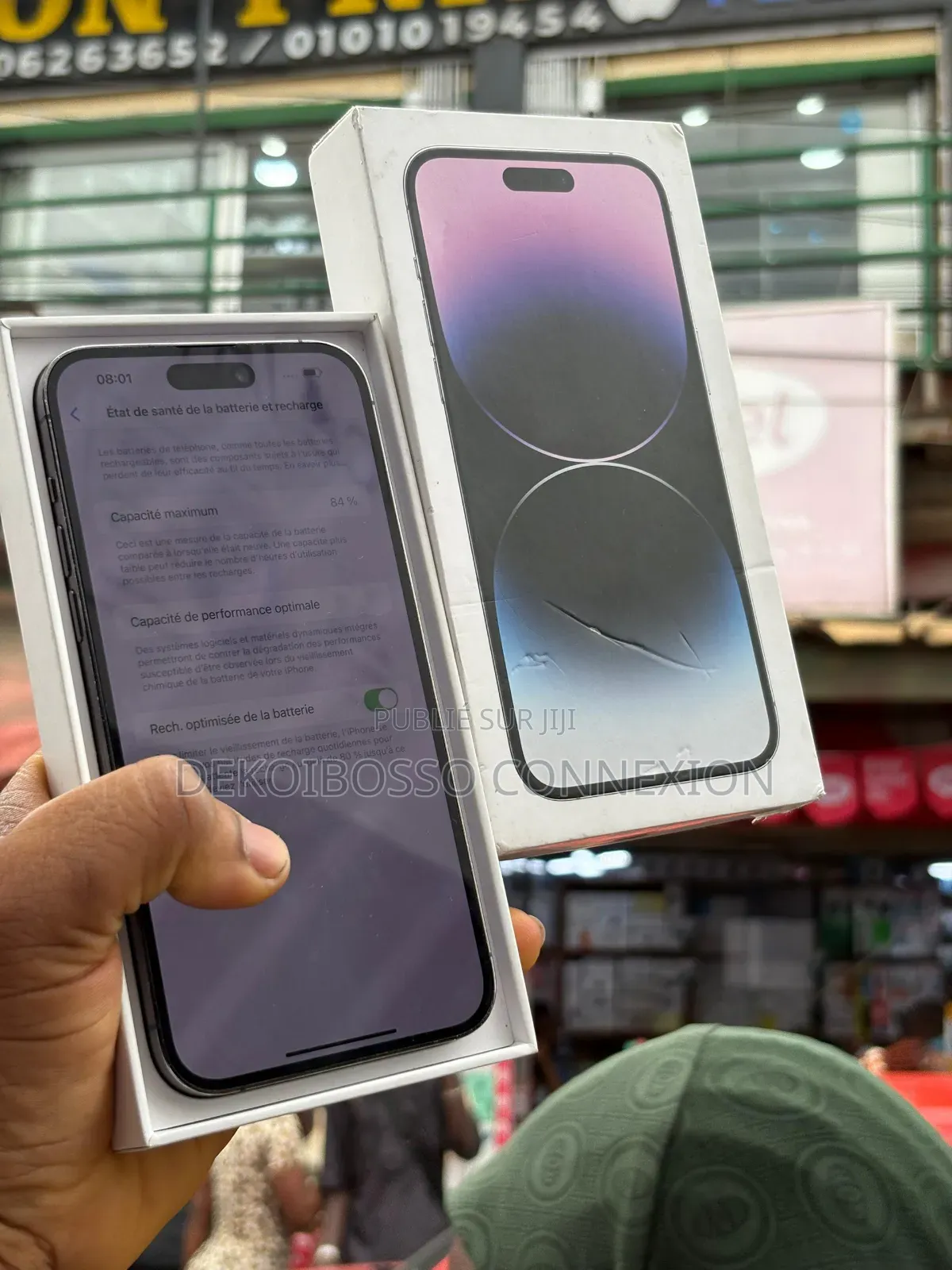 Pomme iPhone 14 Pro Max 128 GB Violet