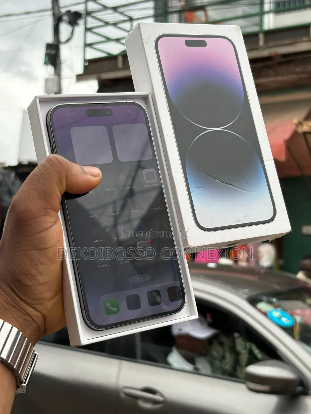 Pomme iPhone 14 Pro Max 128 GB Violet