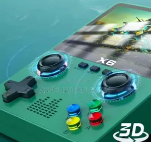 Console De Jeu Portable X6, Console De Jeu Rétro Intégrée ,