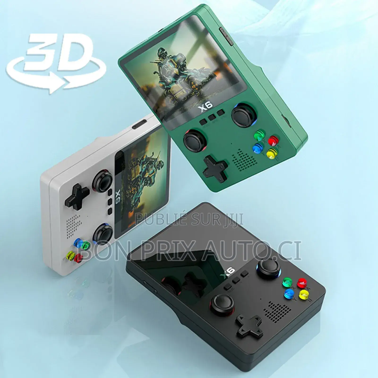 Console De Jeu Portable X6, Console De Jeu Rétro Intégrée ,