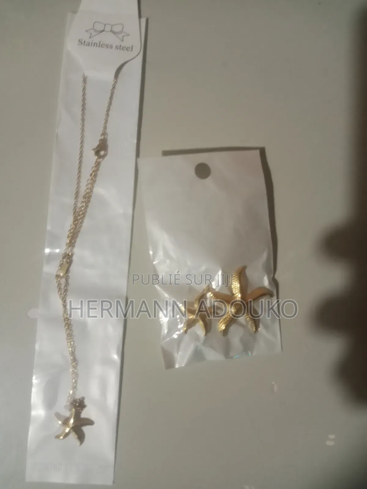 Ensemble Chaîne Boucle d'Oreille