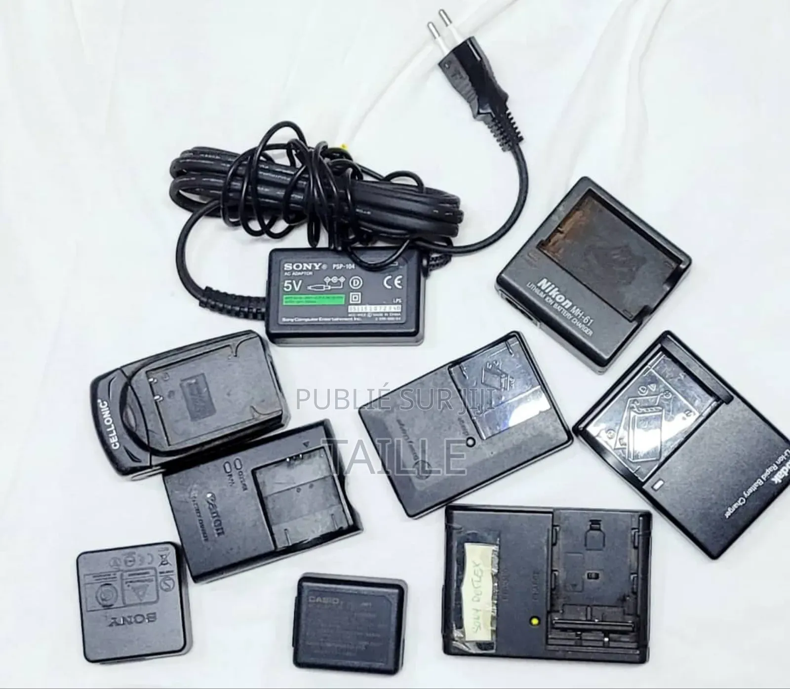 Lot De Chargeurs Appareil Photo