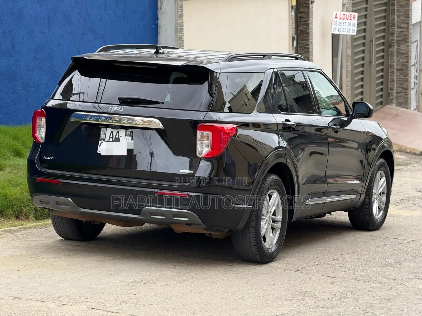 Ford Explorer XLT 2021 Noir