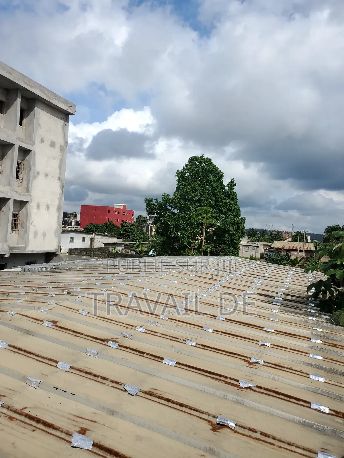 Travail De Étanchéité Professionnel