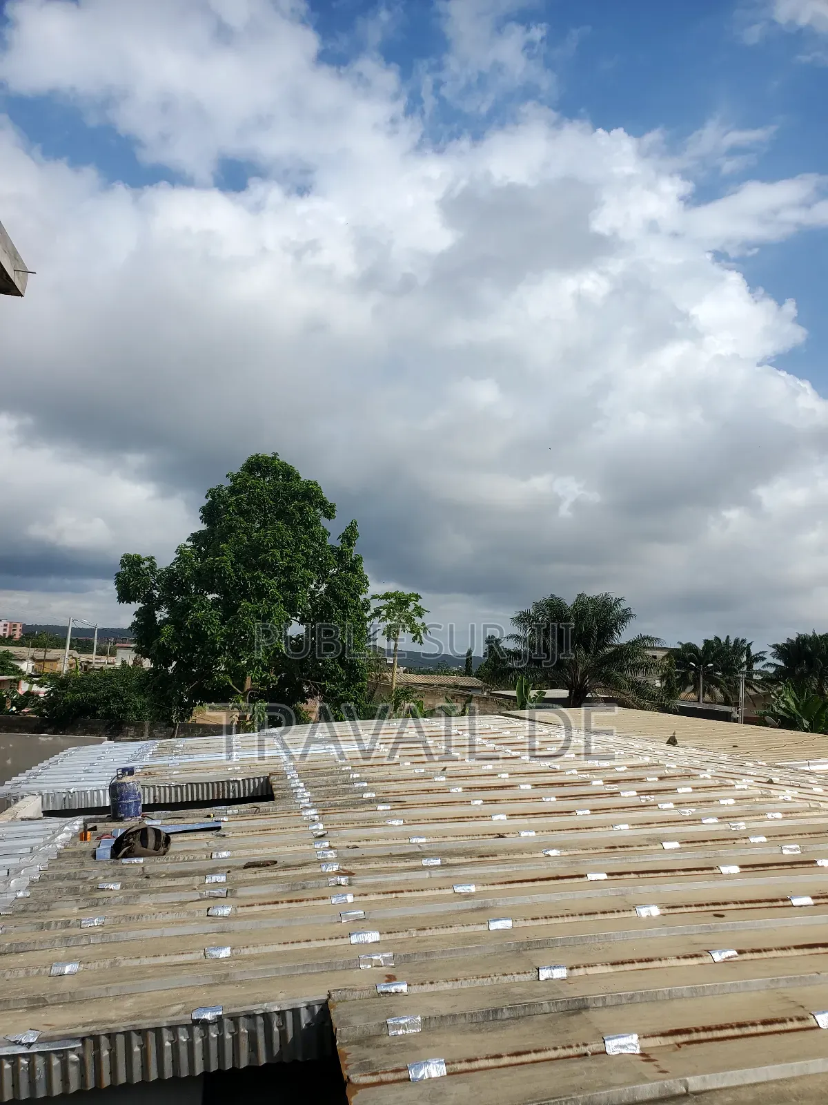 Travail De Étanchéité Professionnel