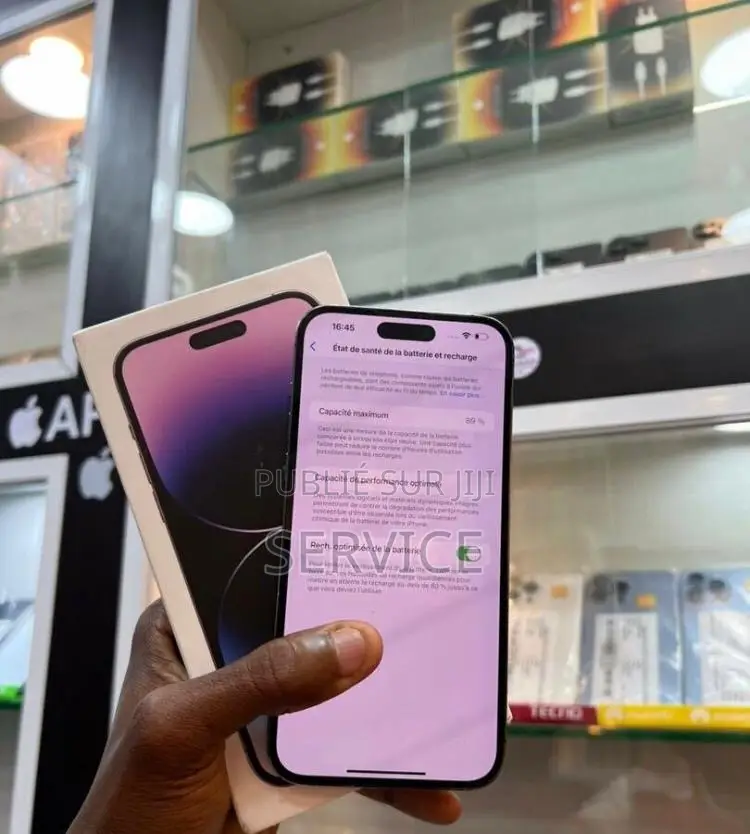 New Pomme iPhone 14 Pro Max 256 GB Noir