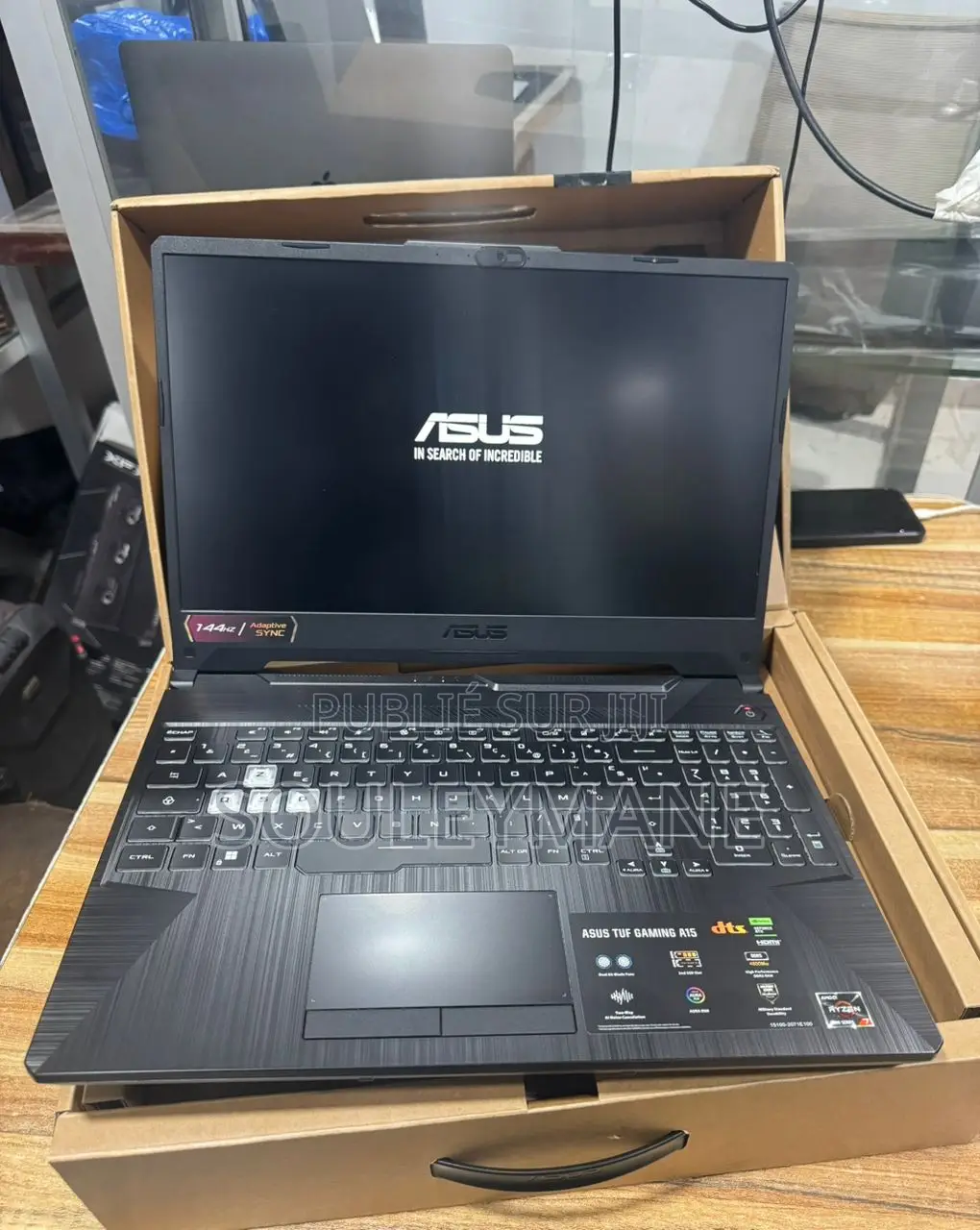 New Ordinateur Portable Asus TUF Gaming A15 16GB AMD Ryzen 7 SSD 512GB