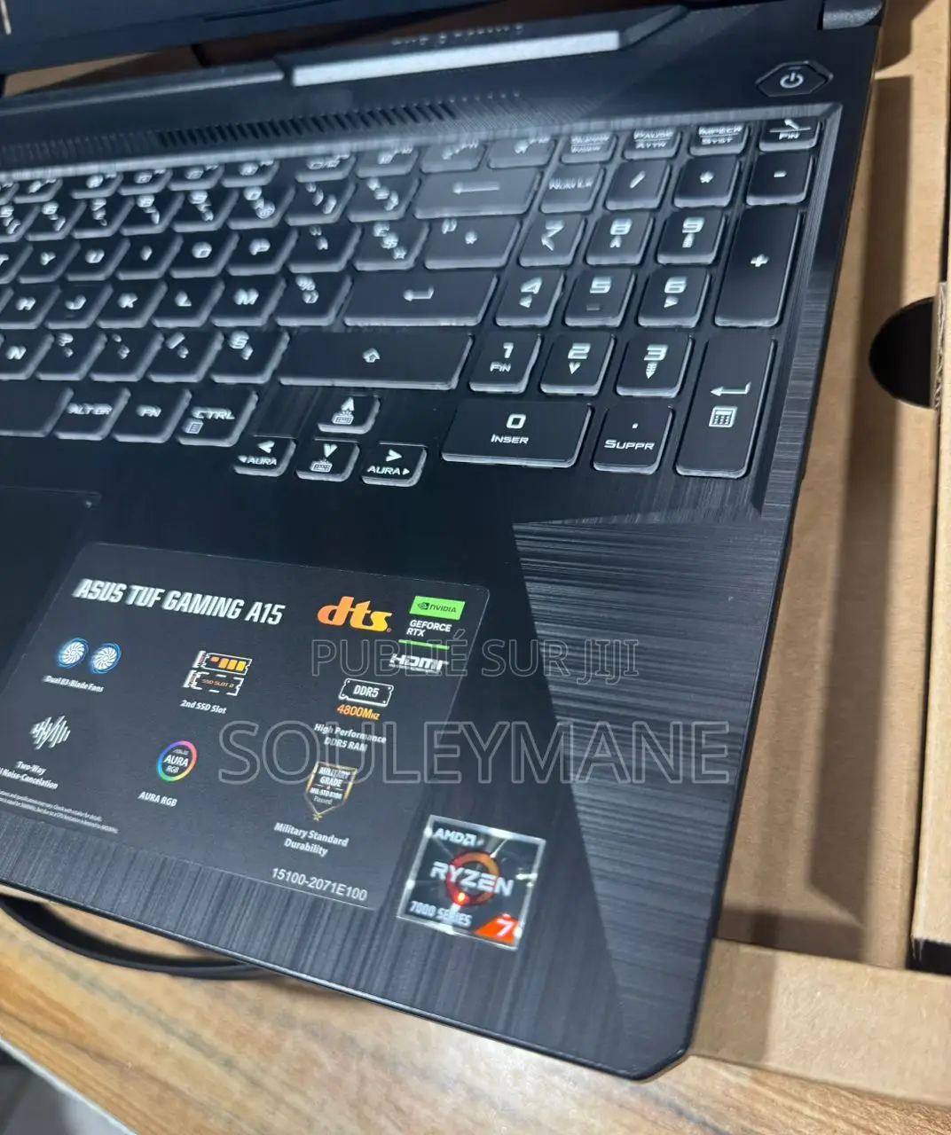 New Ordinateur Portable Asus TUF Gaming A15 16GB AMD Ryzen 7 SSD 512GB